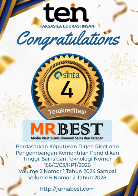 Akreditasi Jurnal MRBEST Sinta 4